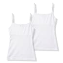 キャミ：ホワイト