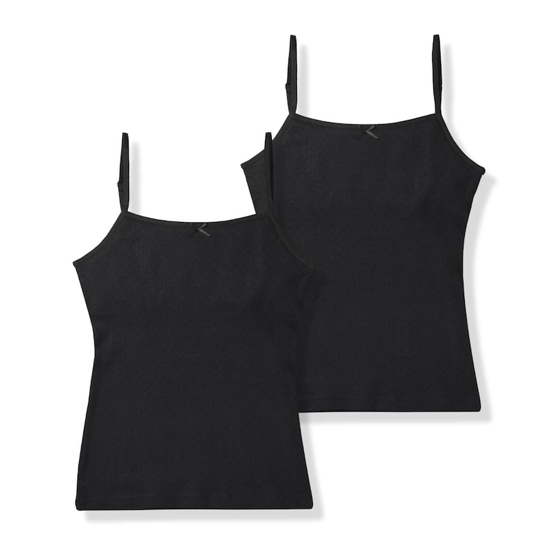 キャミ：ブラック