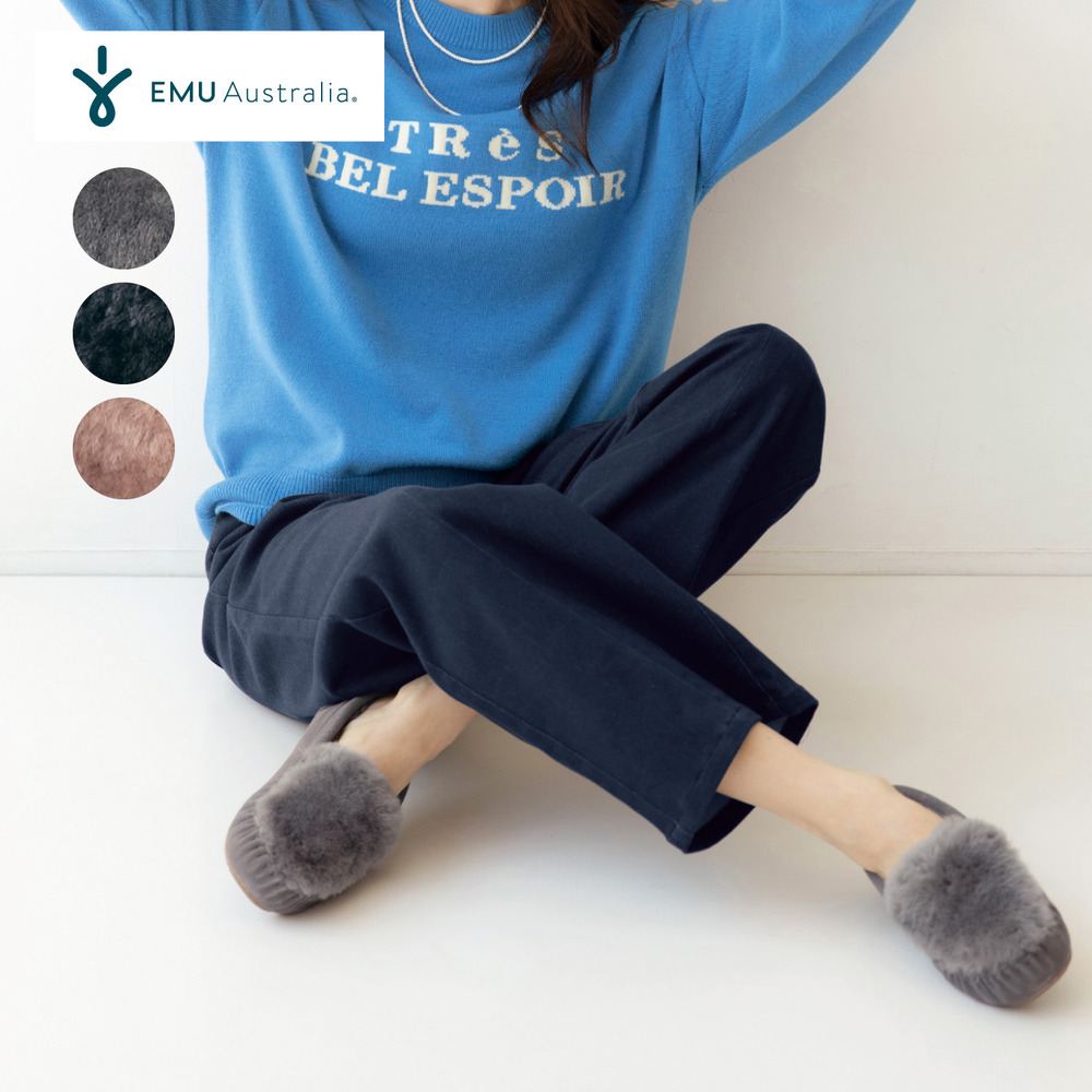 【エミュ オーストラリア/EMU Australia】本革ファーモカシン