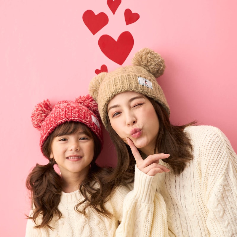 別売りでキッズサイズがあるので、お子さんとお揃コーデも楽しめる