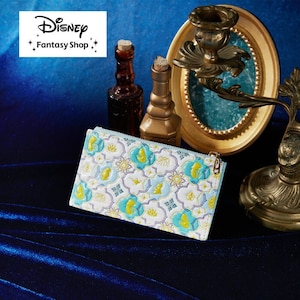 【ディズニー/Disney】浅草文庫本革フラグメントケース[日本製]「アラジン」