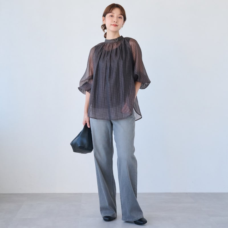 モデル身長160cm／Ｆ