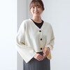 【ベルメゾン】ショート丈ニットカーディガン