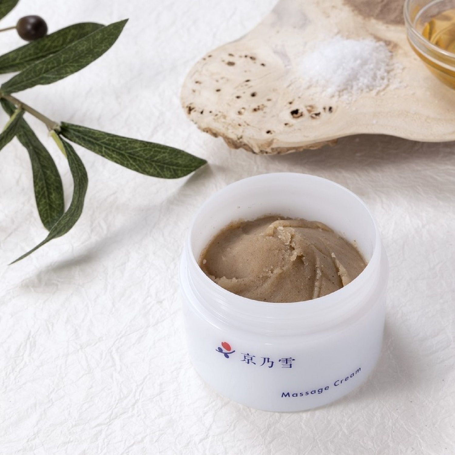 【ベルメゾン】京乃雪 マッサージクリーム 120g (洗い流すマッサージクリーム) 【ベルメゾン】京乃雪 マッサージクリーム 120g (洗い流すマッサージクリーム)