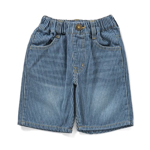 ユーズド感がかっこいいデニムハーフパンツ【子供服】