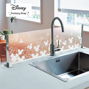 【ディズニー/Disney】水はね防止スクリーン「ミッキーモチーフ」