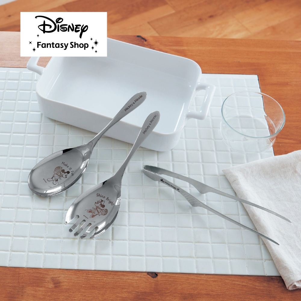 【ディズニー/Disney】ステンレスキッチンツール「ミッキー & ミニー」