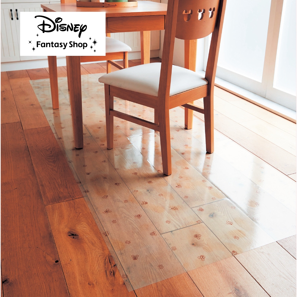 【ディズニー/Disney】拭ける透明ダイニングラグ「ミッキーマウス」