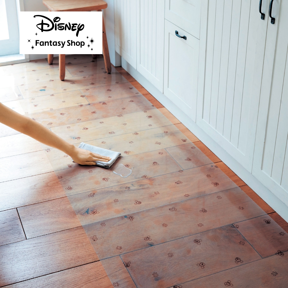 【ディズニー/Disney】拭ける透明キッチンマット「ミッキーマウス」 【ディズニー/Disney】拭ける透明キッチンマット「ミッキーマウス」