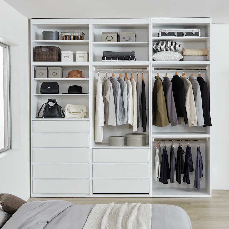 【受注生産】組み合わせを選べるワードローブ[日本製]