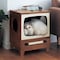 レトロテレビ型猫ハウス 【ネコのテレビ】