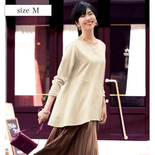 【定期お届け】【初回のみ10%OFF】[Mサイズ] 大人のきれいなシルエットカットソー ：3回シリーズ