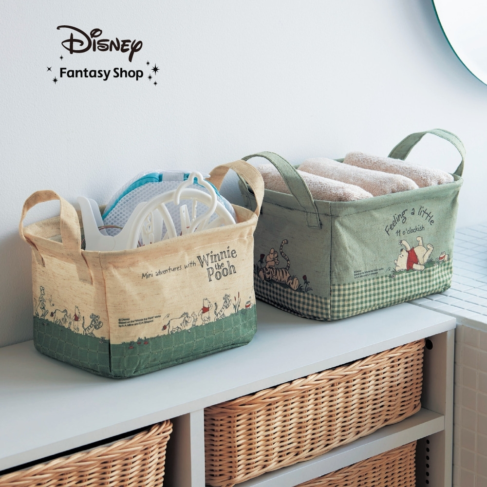【ディズニー/Disney】ファブリックボックス2個セット「くまのプーさん」