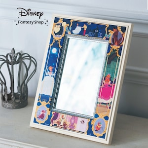 【ディズニー/Disney】アートフレームのミラー「シンデレラ」