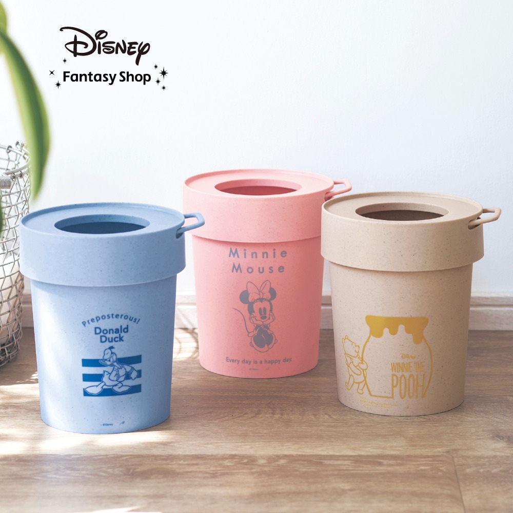 【ディズニー/Disney】持ち手付き小さめダストボックス(選べるキャラクター)