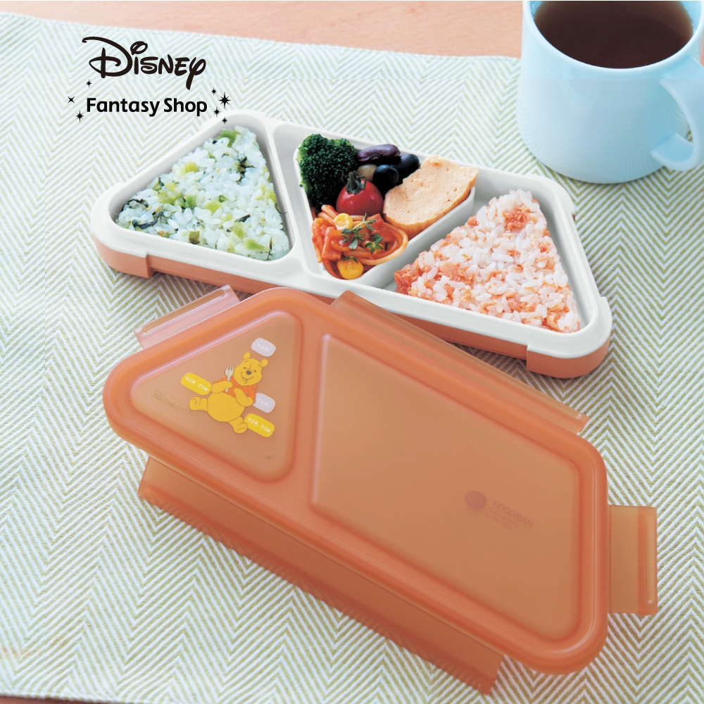 【ディズニー/Disney】汁漏れしにくい薄型おにぎり弁当箱(選べるキャラクター)