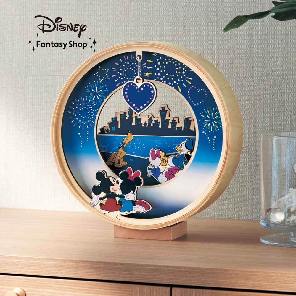 【ディズニー/Disney】木のぬくもりを感じる曲木の季節飾り「ミッキー & フレンズ」 【ディズニー/Disney】木のぬくもりを感じる曲木の季節飾り「ミッキー & フレンズ」