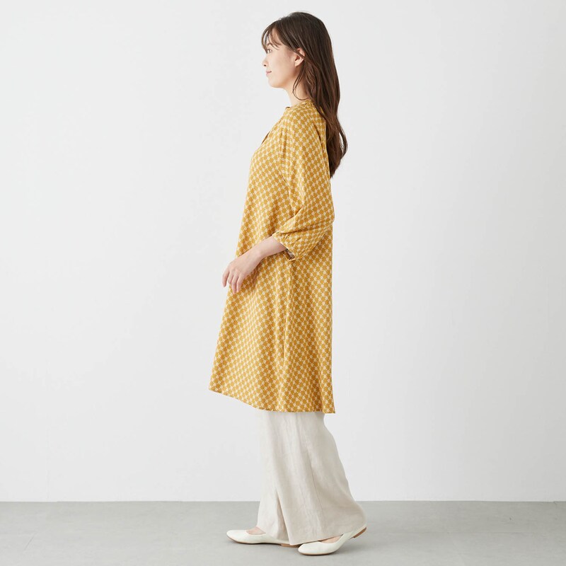 ラグラン前開きワンピース(レゾリヴァード/Les Olivades)｜通販の  