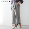 【キャメルロード/CAMEL ROAD】リメイク加工ワイドタックパンツ
