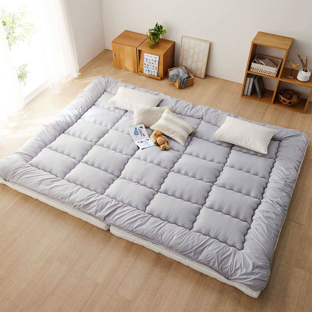 【ベルメゾン】家族で眠れる抗菌防臭・防ダニファミリー敷布団