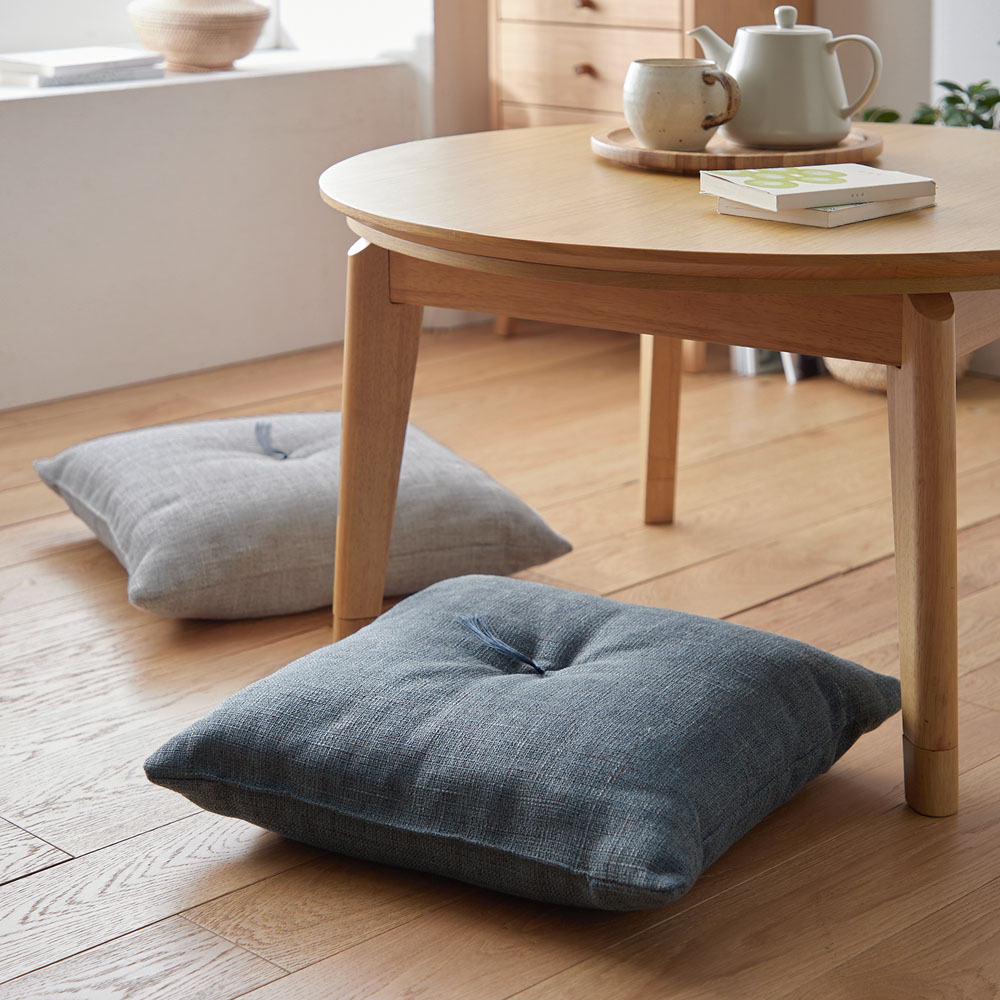 【ベルメゾン】【ミニサイズ】へたりにくくクッション性に優れた座布団