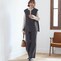 モデル身長169cm／M ※写真は撮影用のため股下+6cmになります。