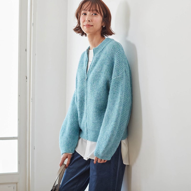 モデル身長169cm／M　※シャツのみ着用