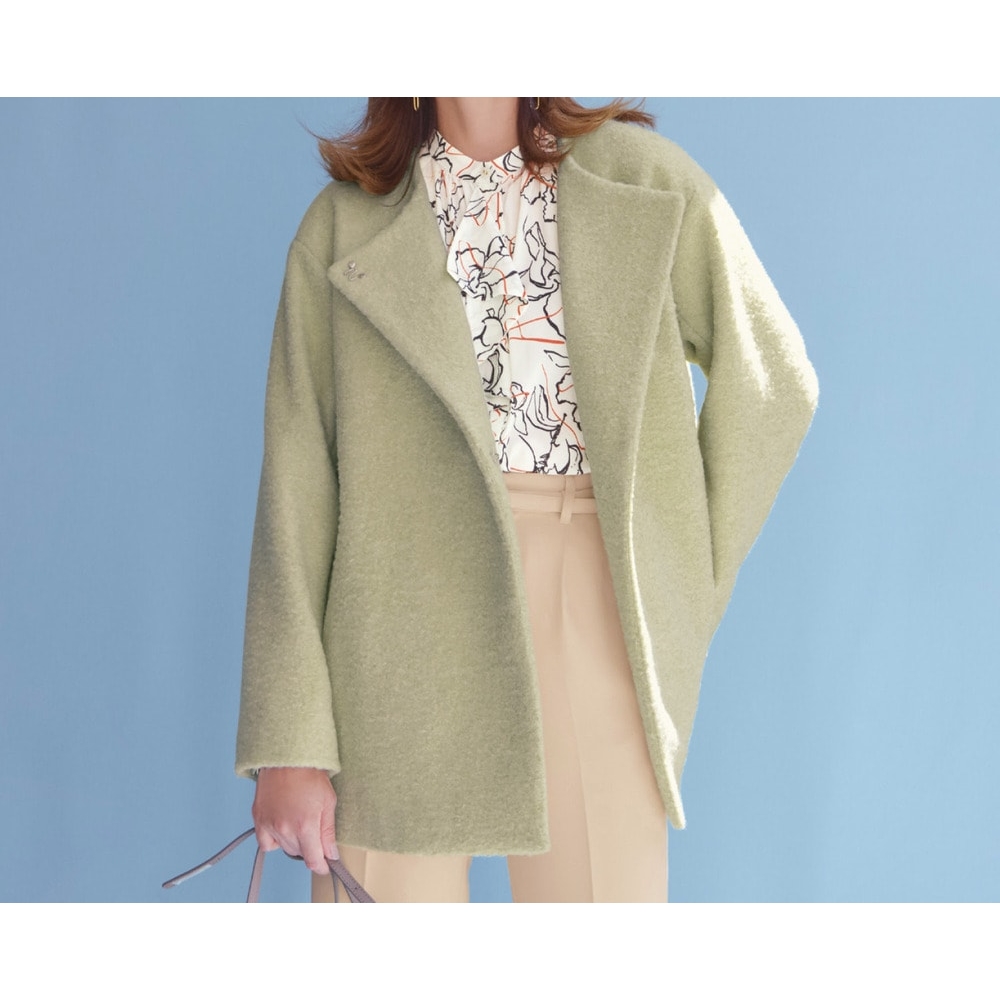 【スタイルノート/StyleNote】ミドル丈カラーコート