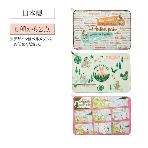 【クリアランス】【1回のみお届け】 サッと吸水クロス 2枚セット「ディズニーシリーズ」