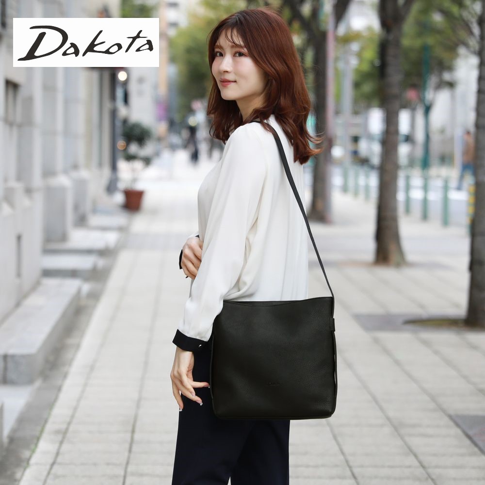 【ダコタ/Dakota】味わいシボ感の本革ショルダーバッグ[日本製]