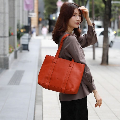 本革トートバッグ【A4対応】［日本製］