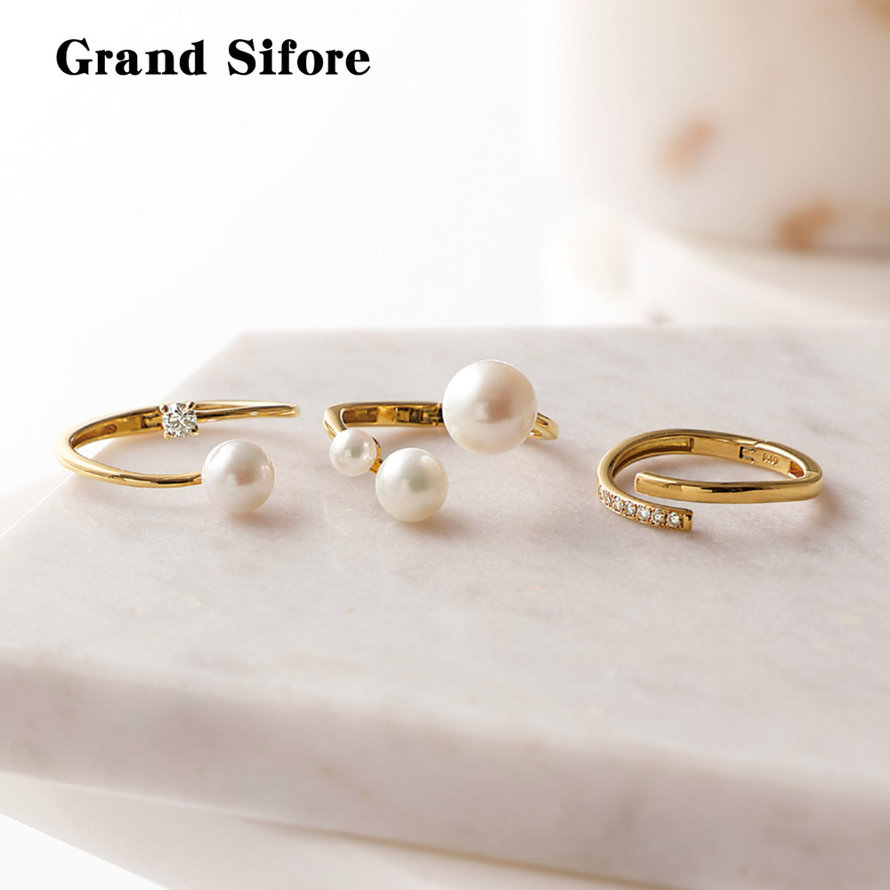 【グランシフォレ/Grand Sifore】10金・無段階調節リング