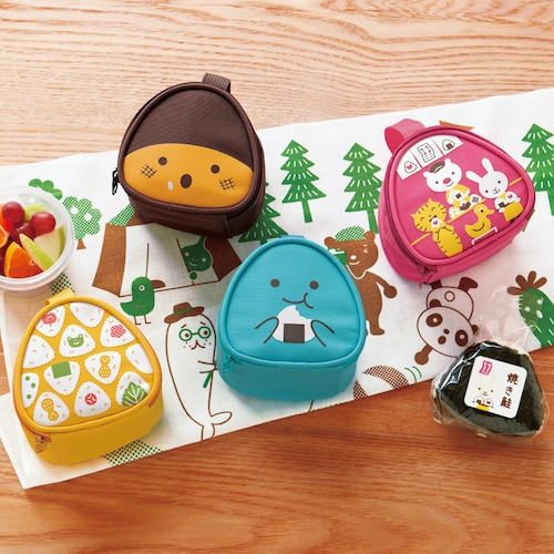 【定期お届け】 「ちょこちょこ」おにぎりポーチ ：4回シリーズ
