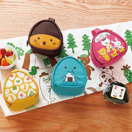 【定期お届け】 「ちょこちょこ」おにぎりポーチ ：4回シリーズ