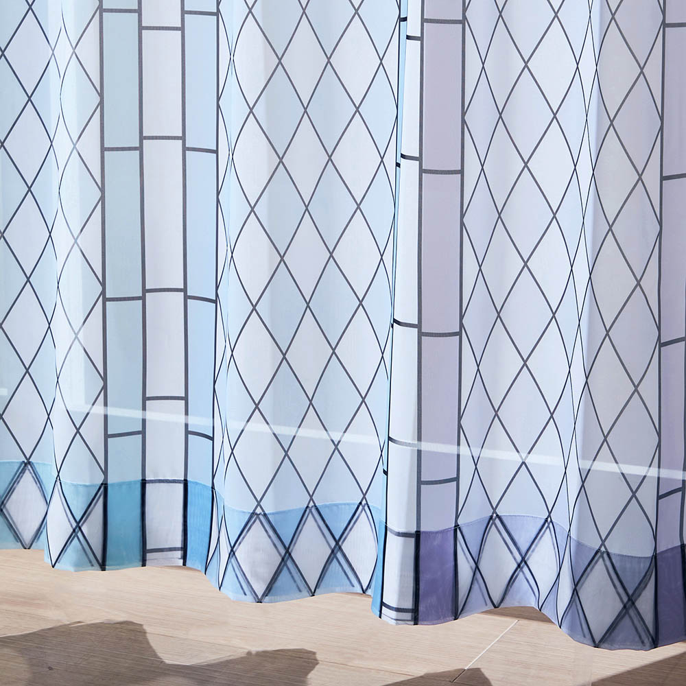 ステンドグラスのようなボイルレースカーテン「プリンセス」(ディズニー/Disney) ステンドグラスのようなボイルレースカーテン「プリンセス」(ディズニー/Disney)