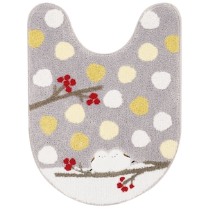 グレー/裾ロングマット