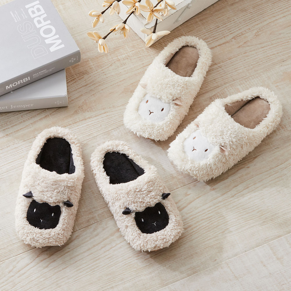 【ベルメゾン】ふわもこひつじスリッパ 【ベルメゾン】ふわもこひつじスリッパ
