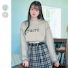 【パペル ラピス/Papel lapiz】綿素材インナー付きドロストチュールレイヤード風長袖Tシャツ 【子供服】
