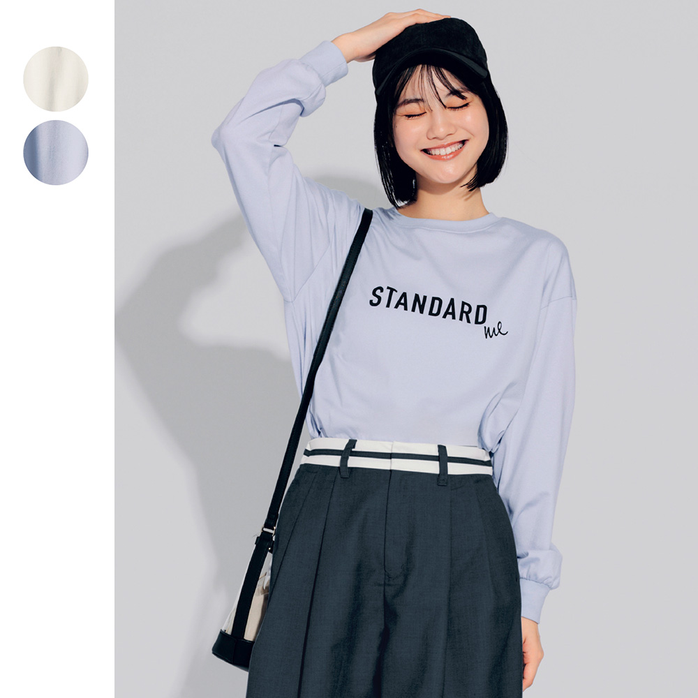 【STANDARD me】ゆるシルエット綿素材タフTシャツ 【子供服】
