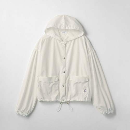 裾ドロストライトシアーシャツパーカ 【子供服】
