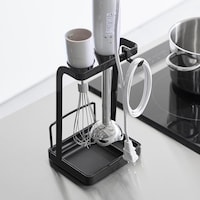 付属のフックにコードを巻きつけて収納する事もできます