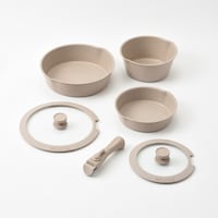 ピンクベージュ／６点セット