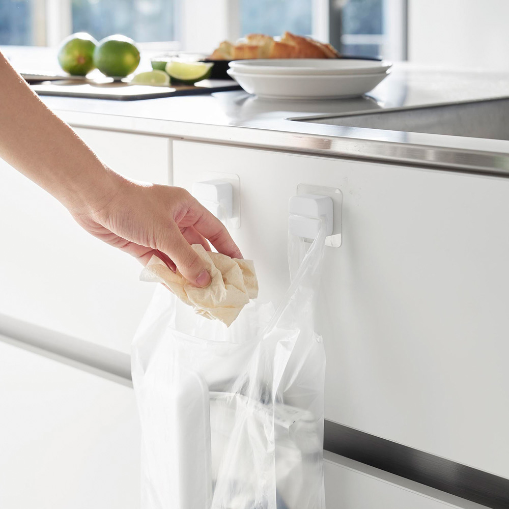 【タワー/tower】フィルムフックキッチンマルチフック 2個組 【タワー/tower】フィルムフックキッチンマルチフック 2個組