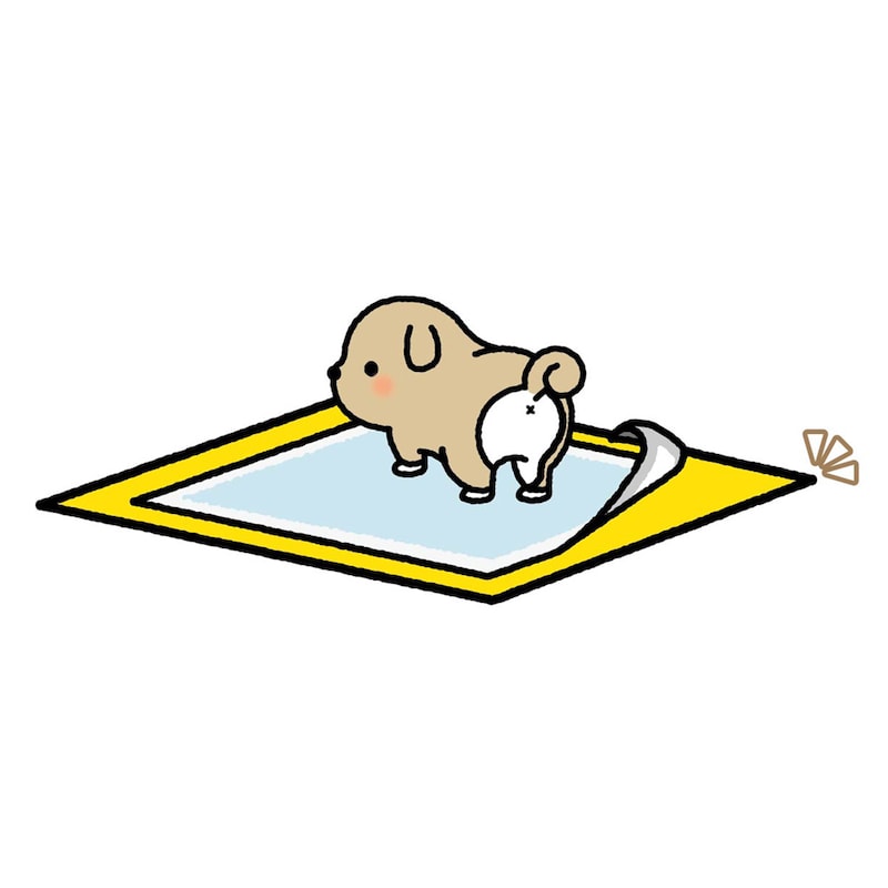 ペットシーツがずれないので安心して用を足せます