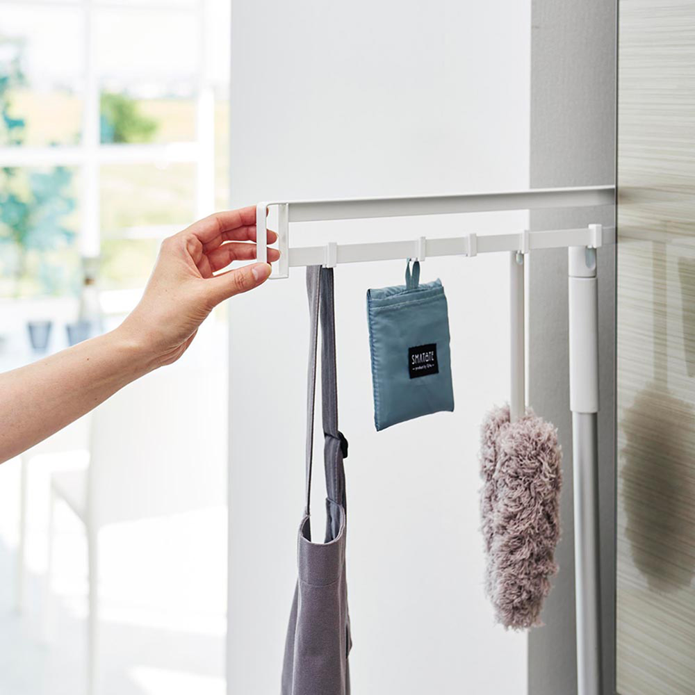 【タワー/tower】マグネット冷蔵庫横隠せるスライドフック 【タワー/tower】マグネット冷蔵庫横隠せるスライドフック