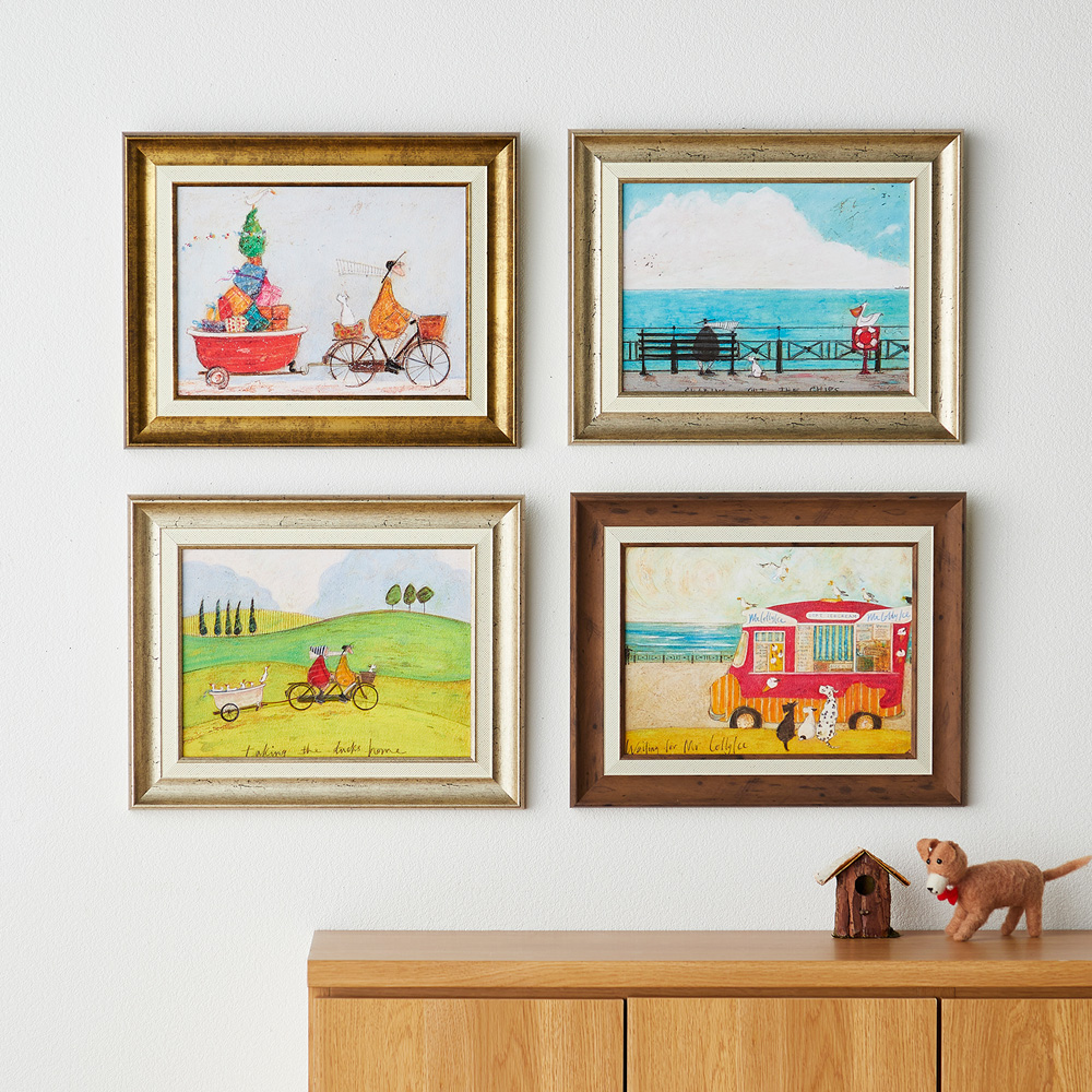 【サムトフト/Sam Toft】アートフレーム「サム・トフトの不思議な世界」