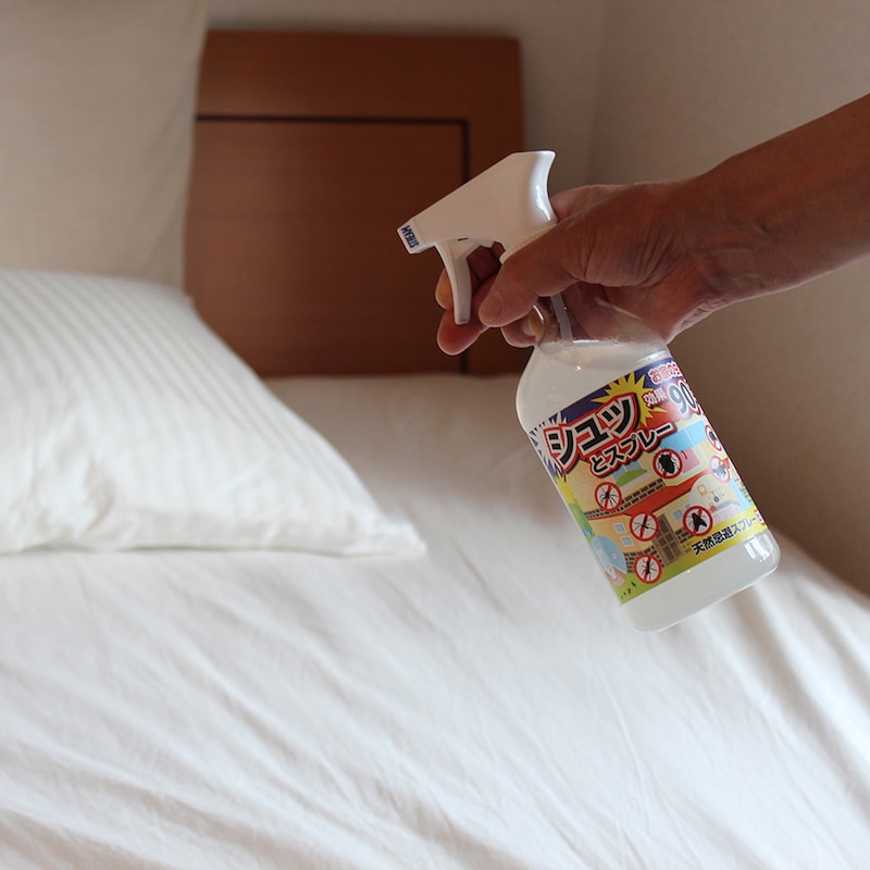 天然由来なので、寝室にも安心して使用できます