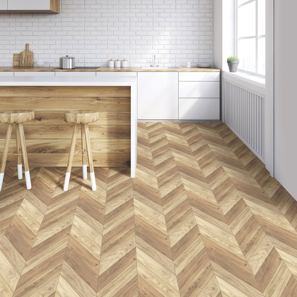 【ベルメゾン】貼って剥がせるフロアシート シールタイプ