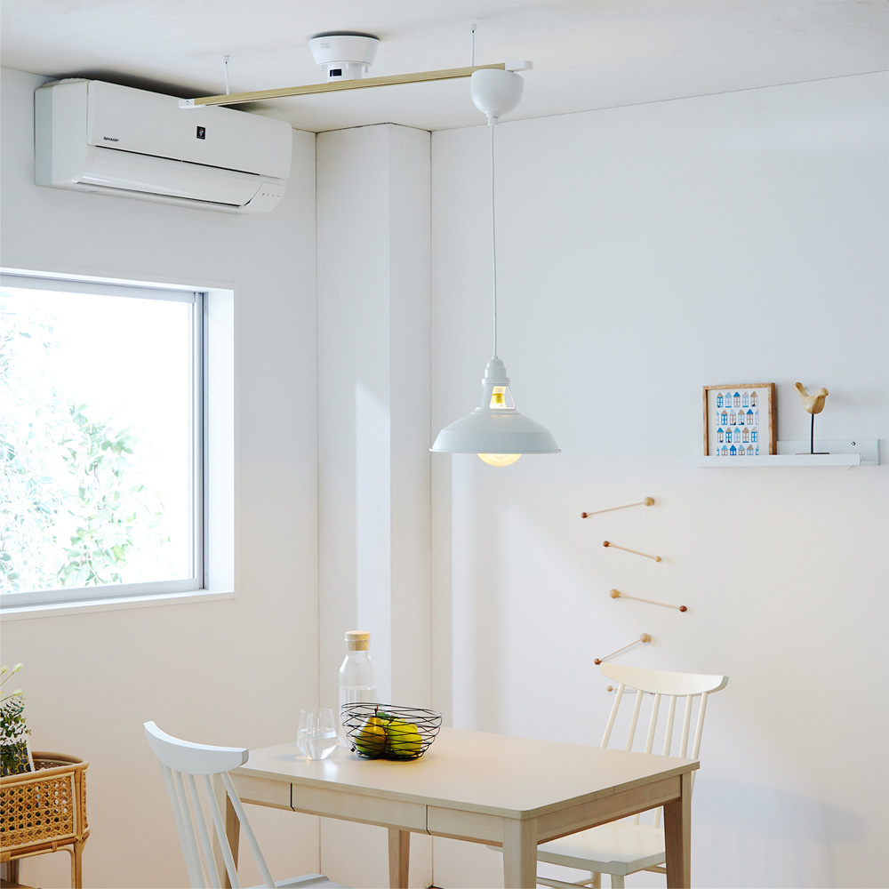 【ディ クラッセ/DI CLASSE】【工事不要で簡単取付】リモコン付き 木目調ライティングレール