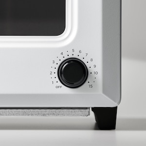 最大15分まで設定できるタイマーダイヤル